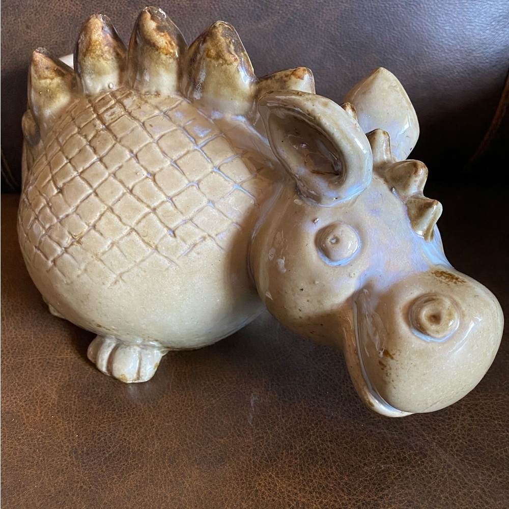 Vintage Art Pottery Puff the Magic Dragon